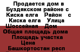 Продается дом в Буздякском районе,с. Киска-елга › Район ­ с.Киска-елга › Улица ­ Шоссейная › Дом ­ 13 › Общая площадь дома ­ 46 › Площадь участка ­ 40 › Цена ­ 700 000 - Башкортостан респ., Буздякский р-н, Киска-Елга с. Недвижимость » Дома, коттеджи, дачи продажа   . Башкортостан респ.